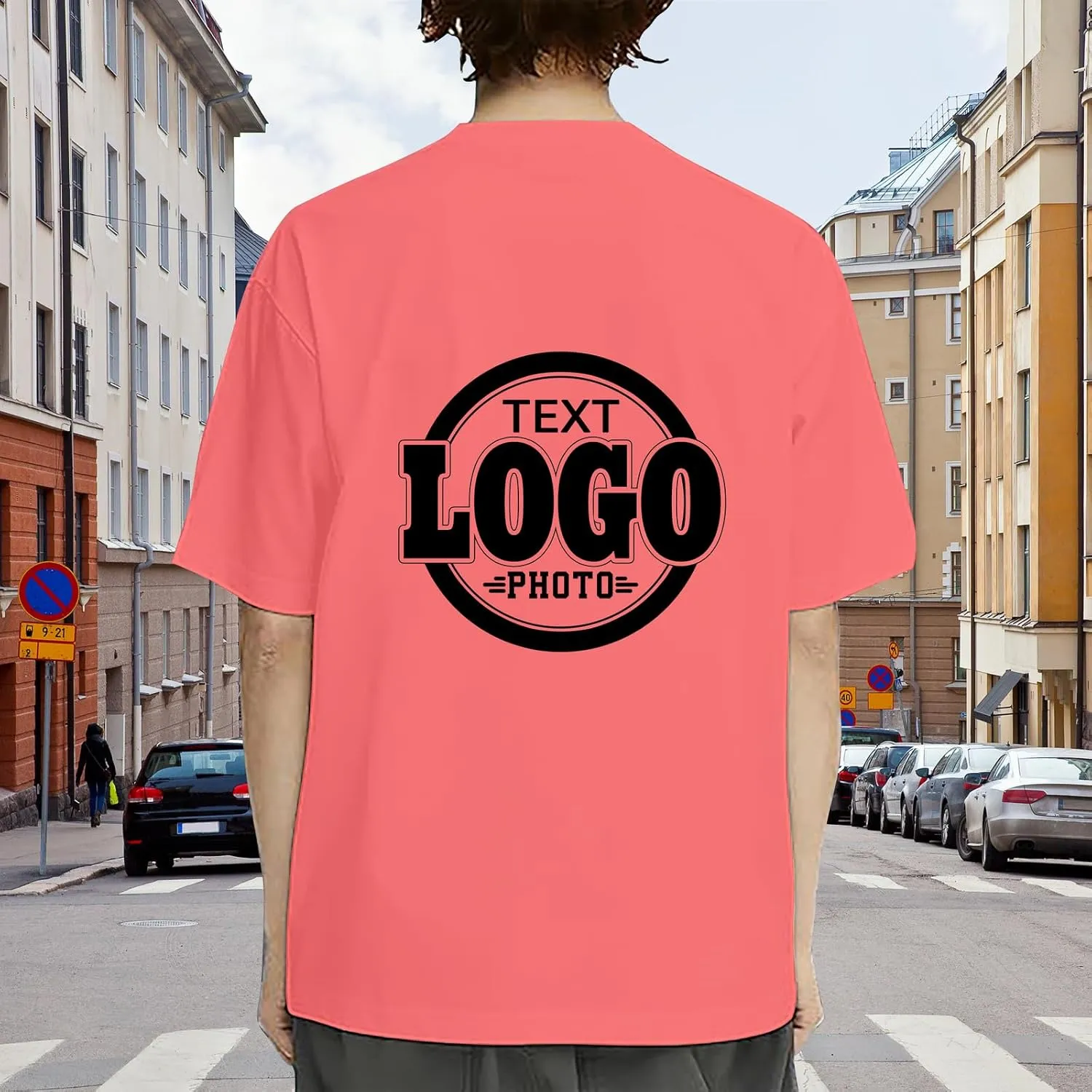 Custom T Shirts with YourText Logo Photo Personalized T Shirts Custom Shirt Design Your Own Custom Tee Shirt