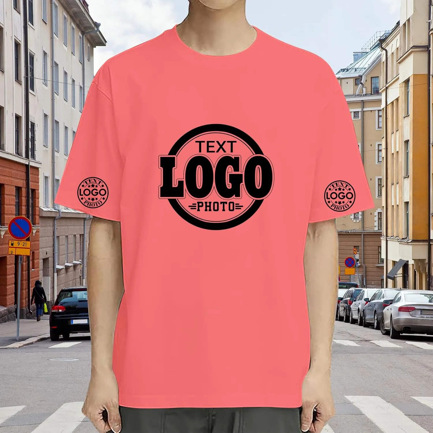 Custom T Shirts with YourText Logo Photo Personalized T Shirts Custom Shirt Design Your Own Custom Tee Shirt