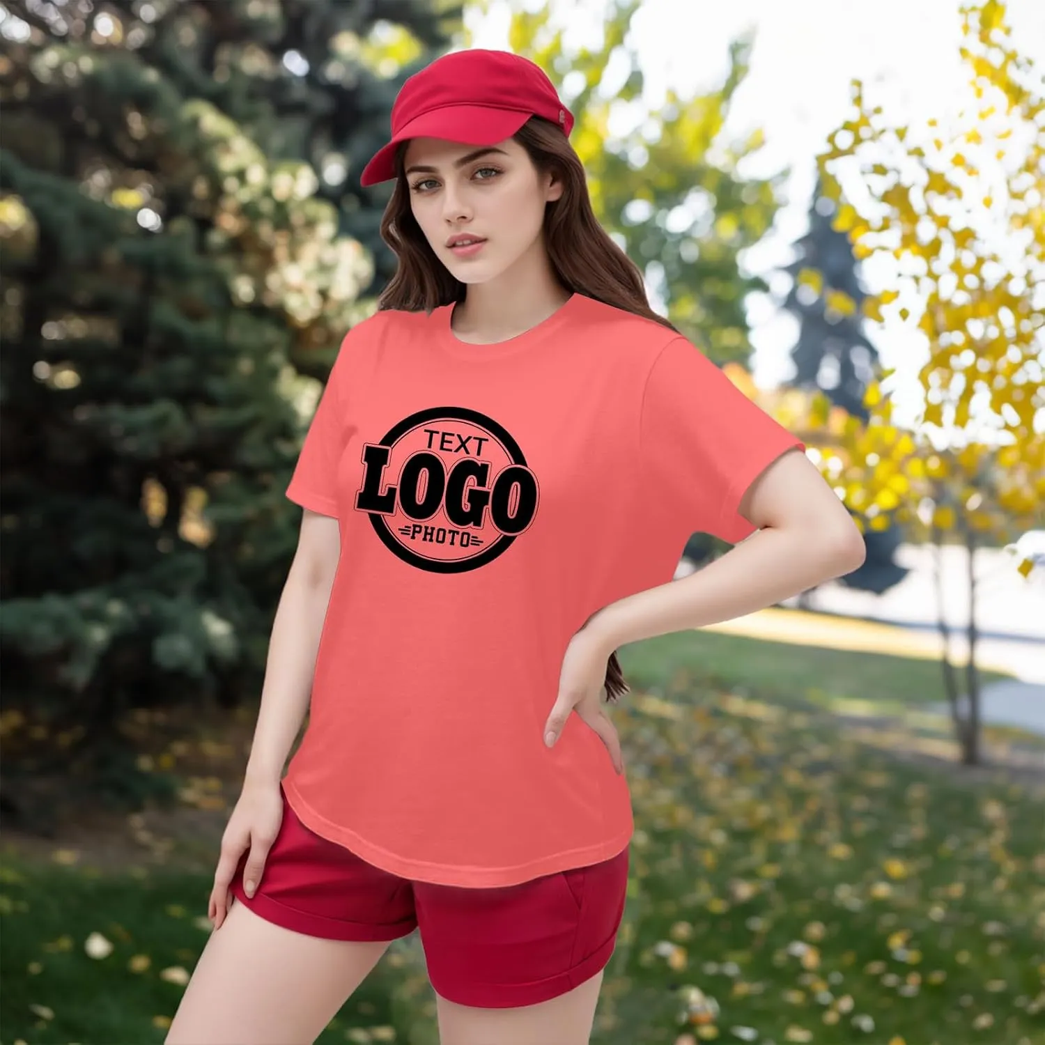 Custom T Shirts with YourText Logo Photo Personalized T Shirts Custom Shirt Design Your Own Custom Tee Shirt
